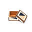 Decorative Keepsake Box, Compact Handmade Square Organizer For Dresser Desk Shelf