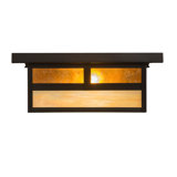 Hyde Park "T" Mission 2 - Light Flush Mount
