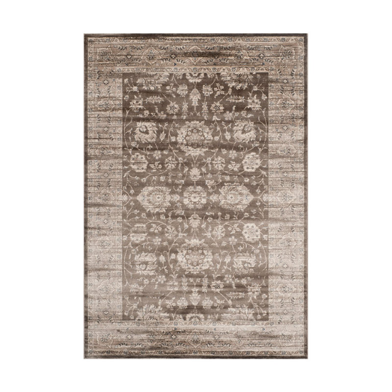 Bassey Vintage Performance Oriental Rug, Rectangle 4' x 5'7"