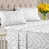 Gris / motif de plantes florales est en rupture de stock