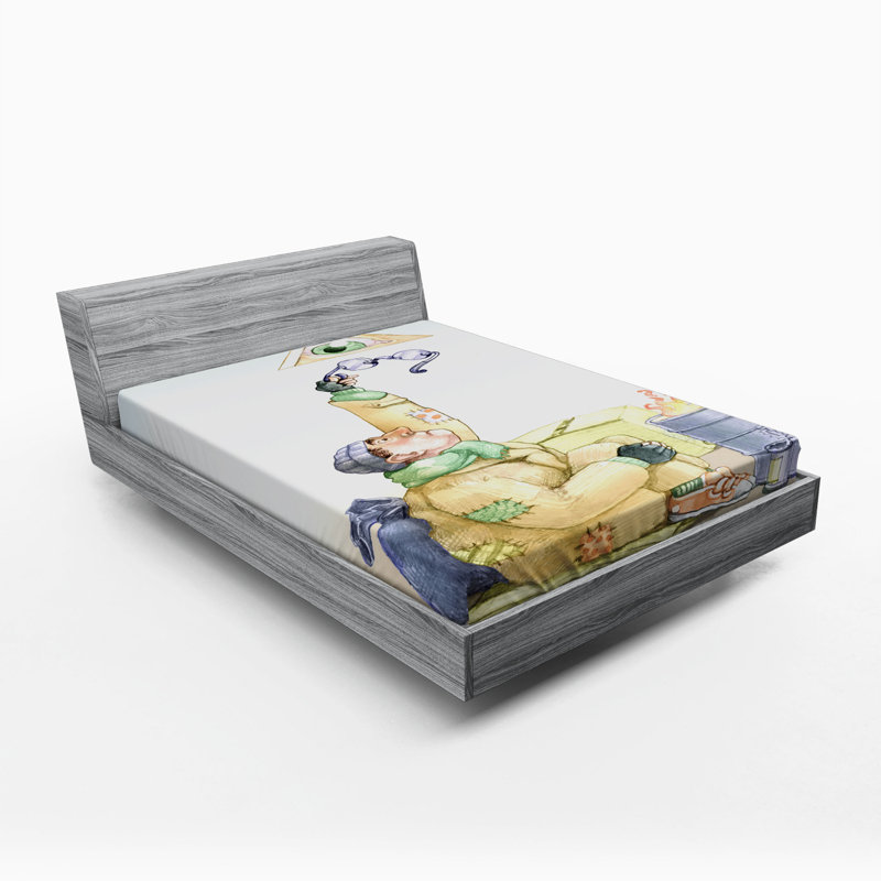 Microfiber Fitted Sheet, Full Fitted Sheet