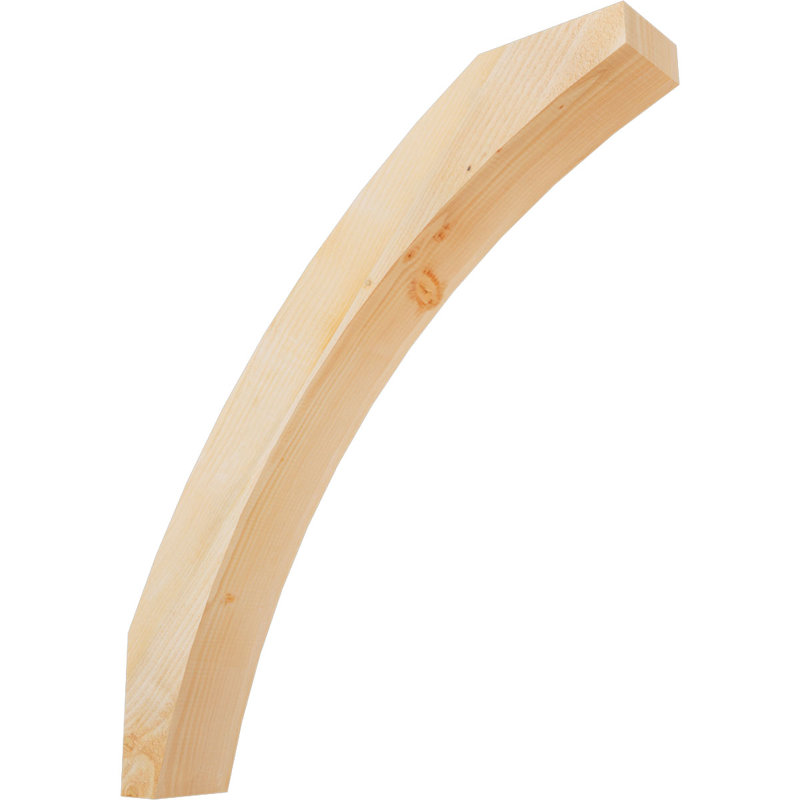 Genouillère Thorton, Sapin Douglas de 6 po (sciage brut), 36 po X P 40 po H