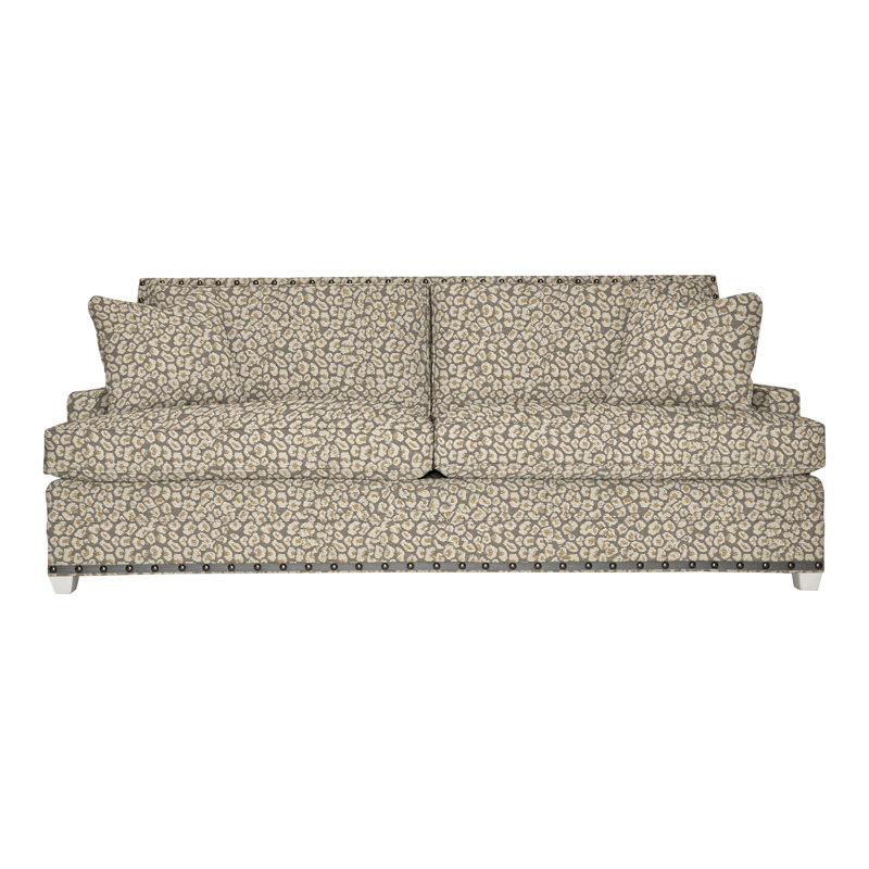 Riverside 87.5" Sofa, Casa Blanca, Tuck Linen, Yes