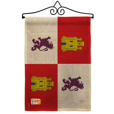 Double Sided 18.5'' H x 13'' W Polyester Flag Set
