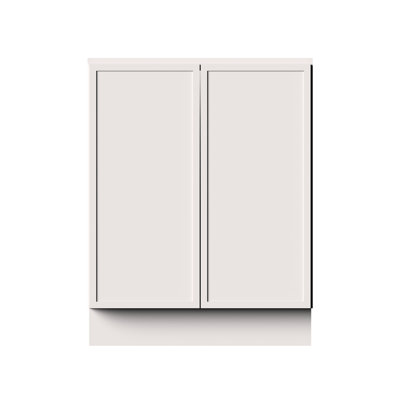 CASAINC Ready-to-Assemble W27"x D24"x H34.5" Kitchen Full Height Door Base Cabinet