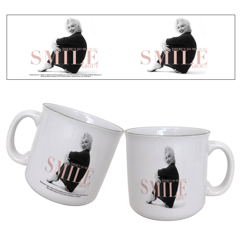 Marilyn Monroe - Tellement de sourire à propos de 20 oz Tasse de camping