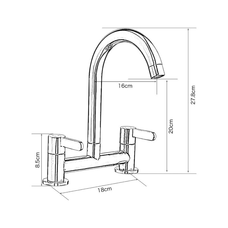 Rebrilliant Kitchen Faucet