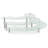TableCraft Cristal Collection™ 3-Tier Acrylic Riser Set for Serving & Display