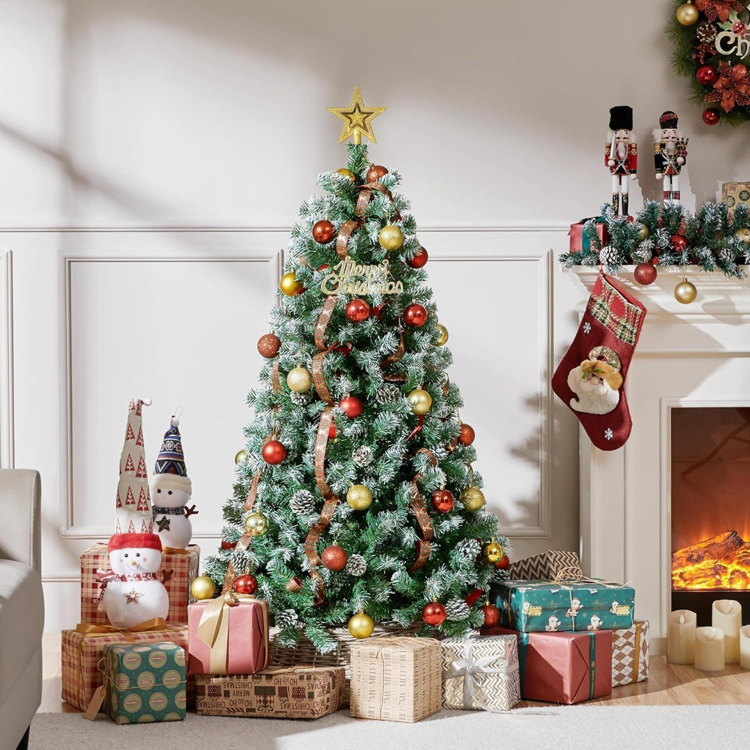 Lighted Artificial Christmas Tree
