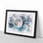 Earth Behind The Moon - Single Picture Frame Painting on MDF-56874191-56874193