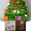 Cadeaux de Noël rotatifs à 360 °, lumière mignonne pour les enfants, lumières 3000K à brancher sur une lumière d'arbre de Noël murale, veilleuse à brancher