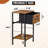 15.79'' W Metal Nightstand-473462114-523997570