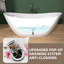 63" x 32" Acrylic Freestanding Soaking Bathtub with Overflow and Drain