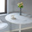 Arryon Round Metal Base Dining Table-1308248172