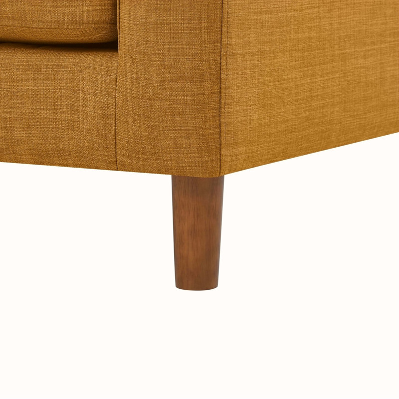 57'' Upholstered Loveseat With Solid Legs