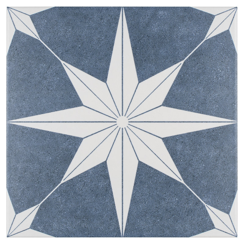 Carreau de porcelaine 10 po x 10 po Stella