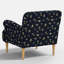 Fauteuil Bristol Ditsy Dahlia bourgogne-139336527-139336514