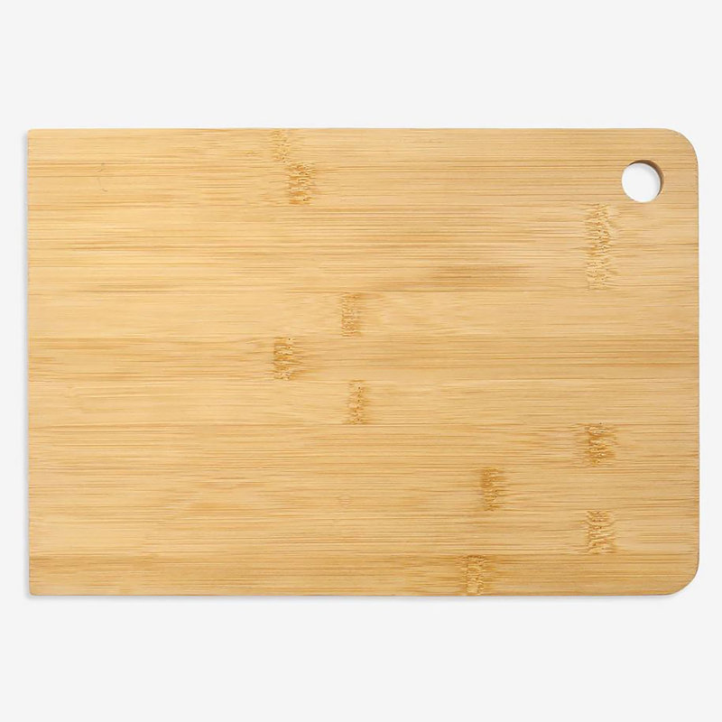 Planche à découper robuste en bois de bambou, 12 po x 9 po