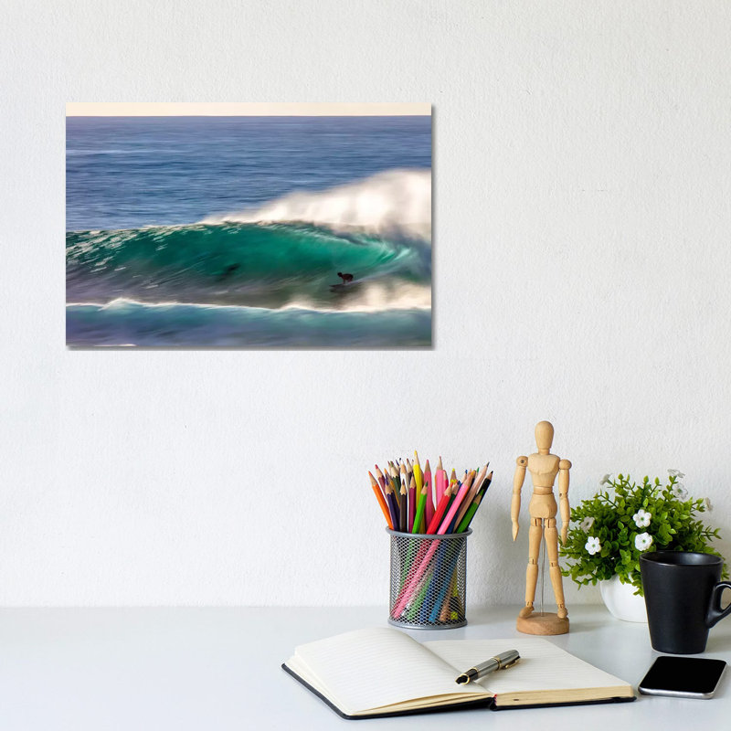 Green Velocity by Sean Davey - Gallery-Wrapped Canvas Giclée on Canvas, 20.32 cm H x 30.48 cm W, Canvas