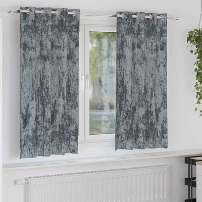 Alithia Velvet Room Darkening Curtain Pair