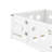 Floor Bed With Heightened Safety Guardrails And Door, Solid Wood Bedframe With Rails-609744995