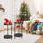 2 Piece Set Of Living Room Round Side Table, Space Decoration Table-93839160