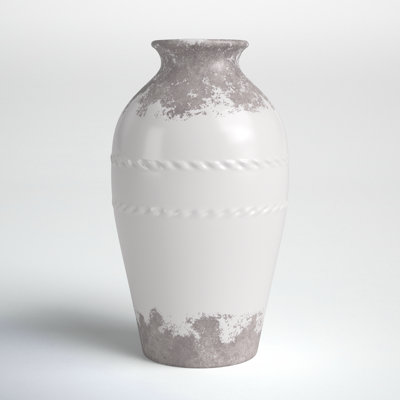 Arthurs 18.5'' Handmade Terracotta Table Vase