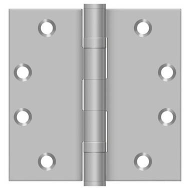 Villar Home Designs Mortised Heavy Duty Door Hinge With Soft Close Chrome