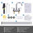 Centerset 2-handle Bathroom Faucet with Drain Assembly-70460811