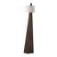 Lampe sur pied Obelisk - 63 po, bois de châtaignier, abat-jour en coton et lin blanc-1887583700