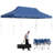 Costway 10 X 20 Ft Pop-up Canopy Upf50+ Sun Protection Tent With Carrying Bag Blue-93884685