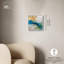"Alconia II", art mural abstrait sur toile par -635058908-635058855