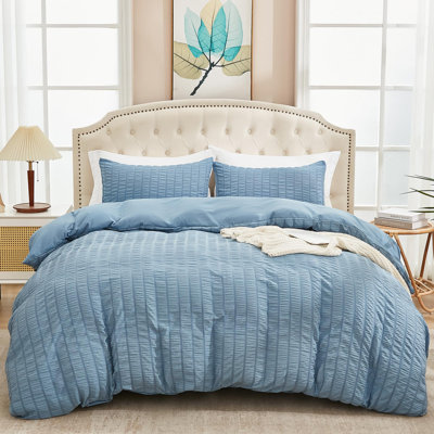 Polyester Solid Colour Duvet Cover