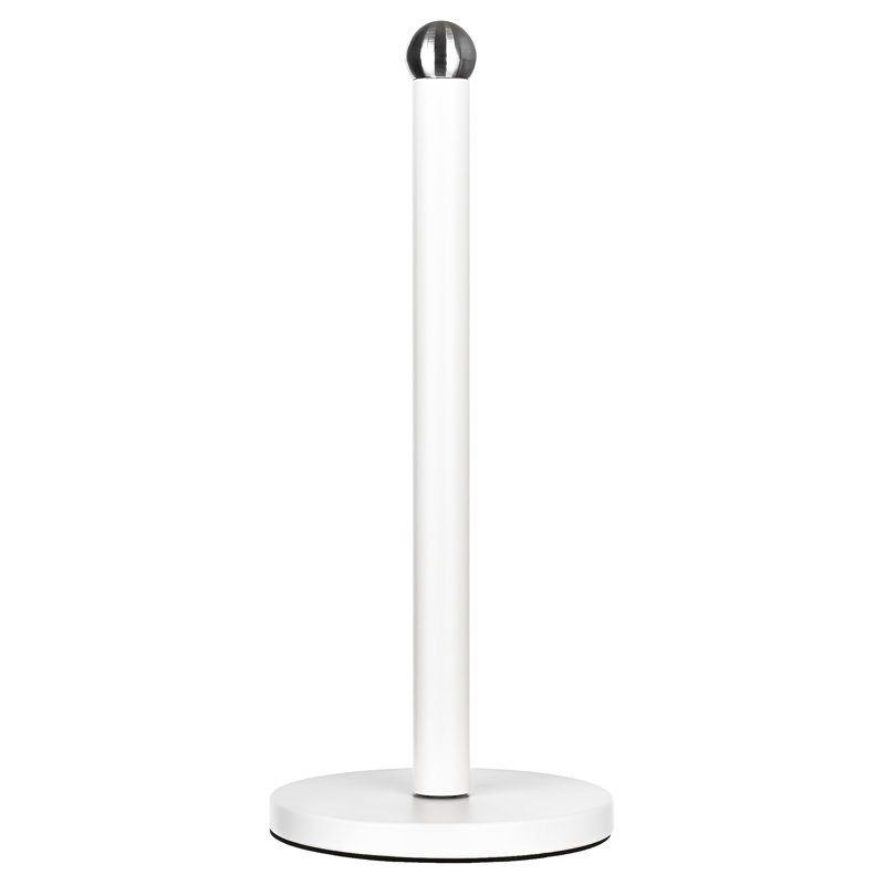 Stainless Steel Paper Towel Holder, Matt White