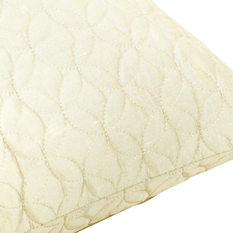 Square Cushion Cover, 45.7cm x 45.7cm, Ivory