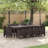 10 - Person Patio Dining Set with Rectangular Table