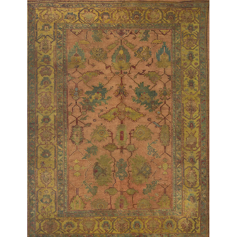 Tapis carré Oushak