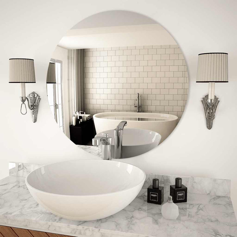 Miroir d'appoint mural 27,7 po