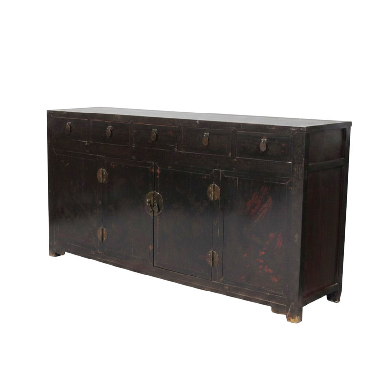87.4 in. W Solid Wood Sideboard
