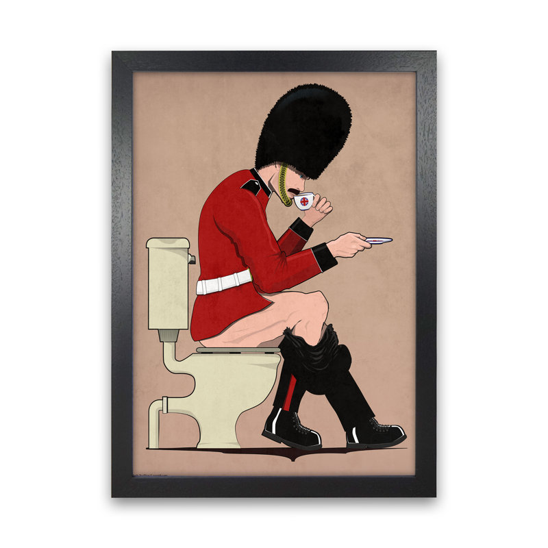 Soldier - Print, Black Framed, 30cm H x 21cm W x 3cm D