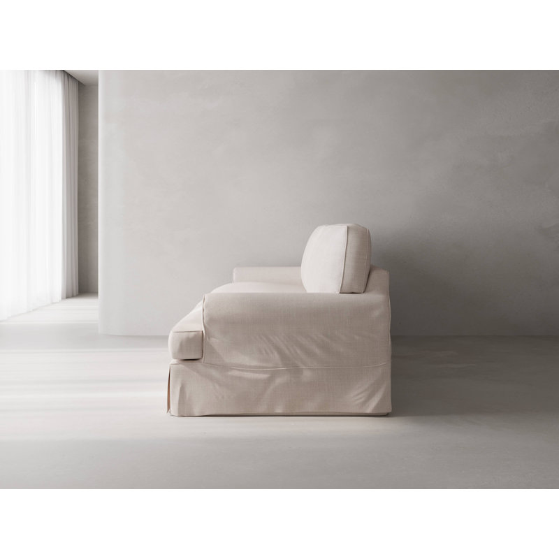 Studio 3 Sofa, 35" H x 84" W x 40" D, 3, Nevis Ivory