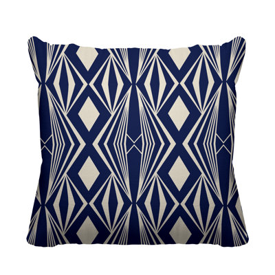 Coussin décoratif intérieur / extérieur Dean Minimalist Tribal Abstract