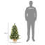 2.95' H Lighted Artificial Christmas Tree