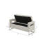 Banc de rangement à fermeture douce