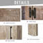 Versatile Bathroom Floor Cabinet With Drawer And Adjustable Shelf For Organized Storage