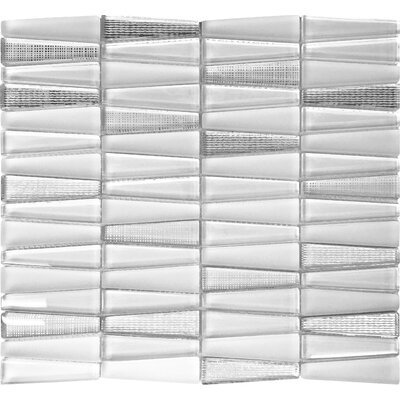 1"" x 3"" Glass Brick Joint Mosaic Wall and Floor Tile -  Apollo Tile, APLICL8811A