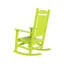Chaise berçante d'extérieur en plastique Vinnie Potwin-1240043550