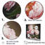 Reproduction d'art sur toile, pivoines roses, nature morte II-2081274908-1923048552