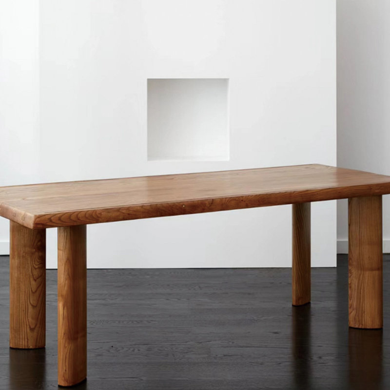 High quality solid wood table, 29.92"H x 70.86"L x 31.49"W