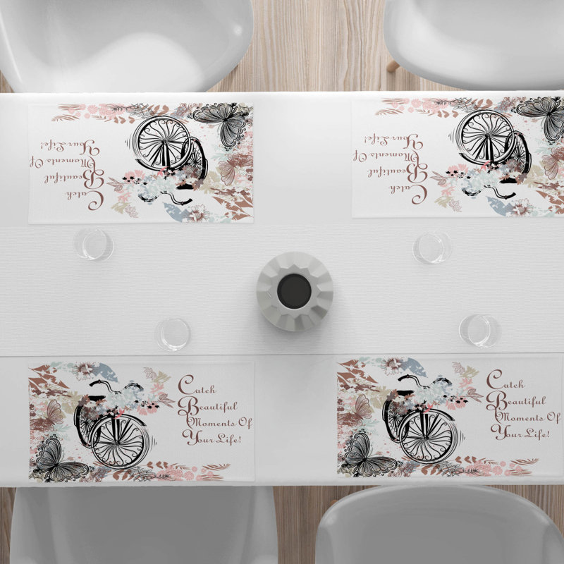 Polyester Toile Rectangle Placemat